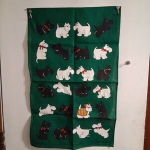 Irish Linen Ulster Weavers Ireland 5249 Wee Mac Scottie Dog Pattern